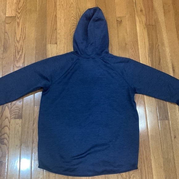 UNDER Armour Sweatshirt Hoodie Adult small pink/blue Pullover Gym Running Logo - Picture 9 of 9